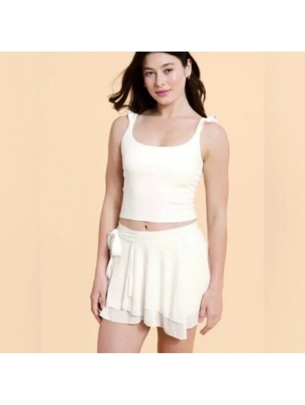 Blogilates Dance Studio Wrap Skort in Sugar Swizzle - Size Small